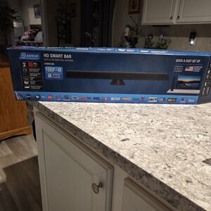 New In Box HD Smart Bar Indoor TV Antenna - Black Tested Works Great